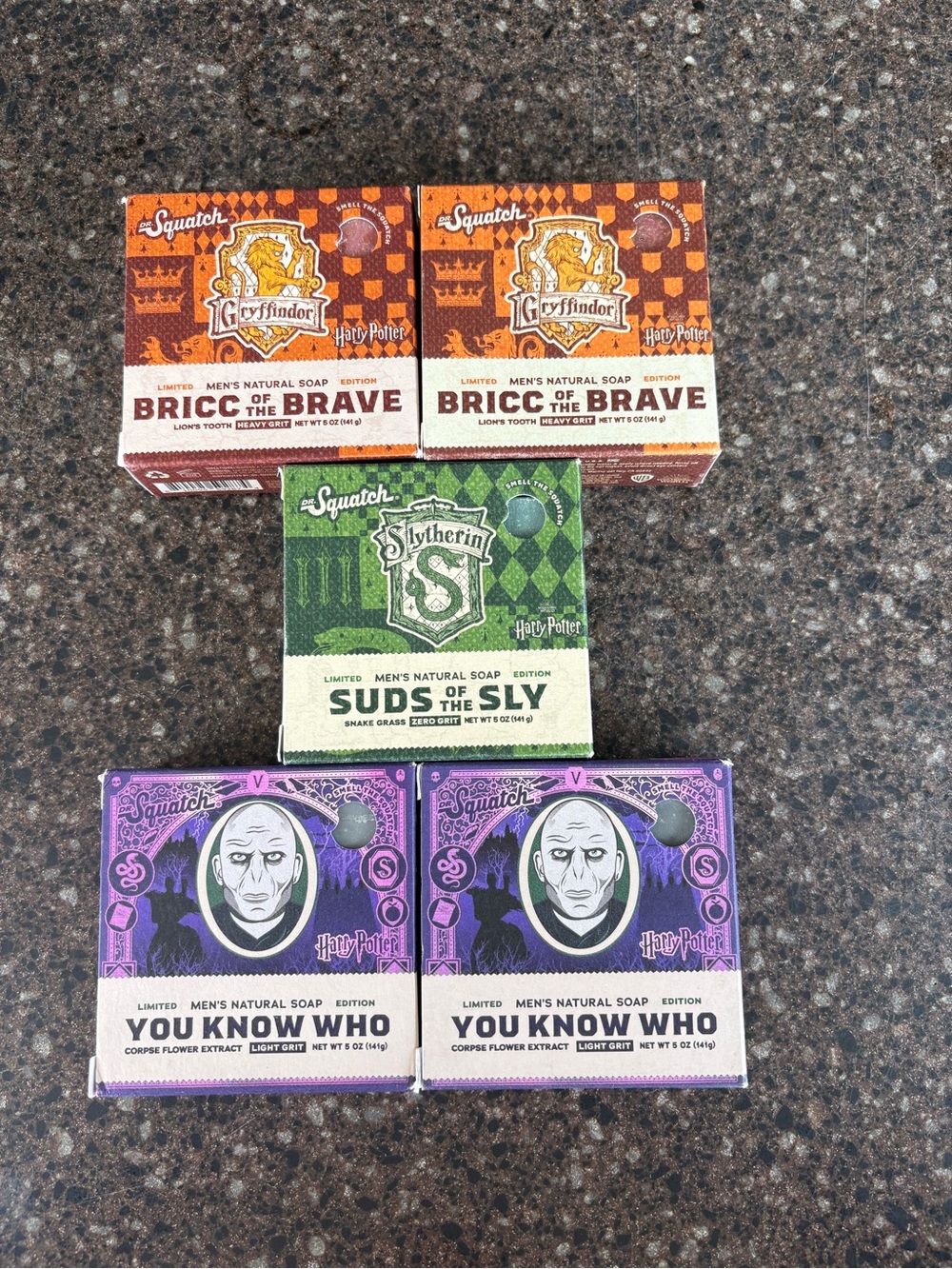 Dr Squatch Harry Potter Themed Men's Natural Cleanser